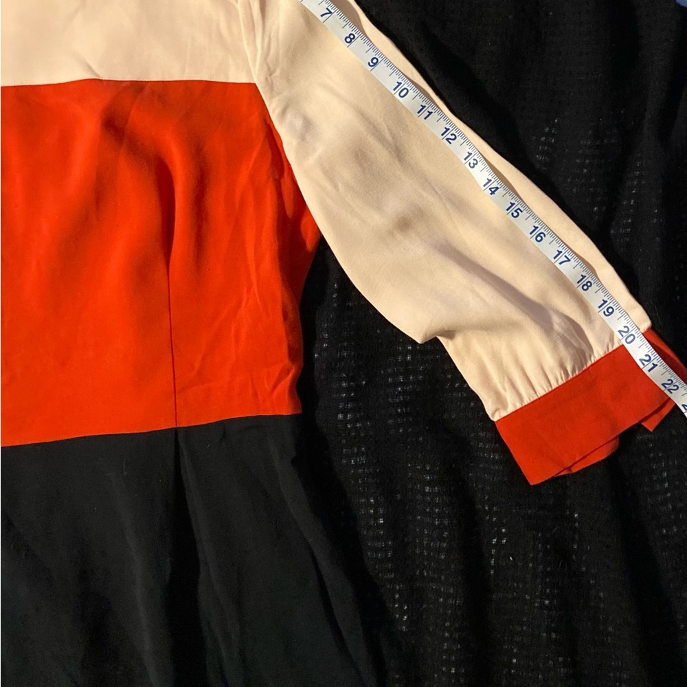 KATE SPADE NEW YORK
“PARKER” Colorblock Pattern Knee-Length Dress - Picture 3 of 8